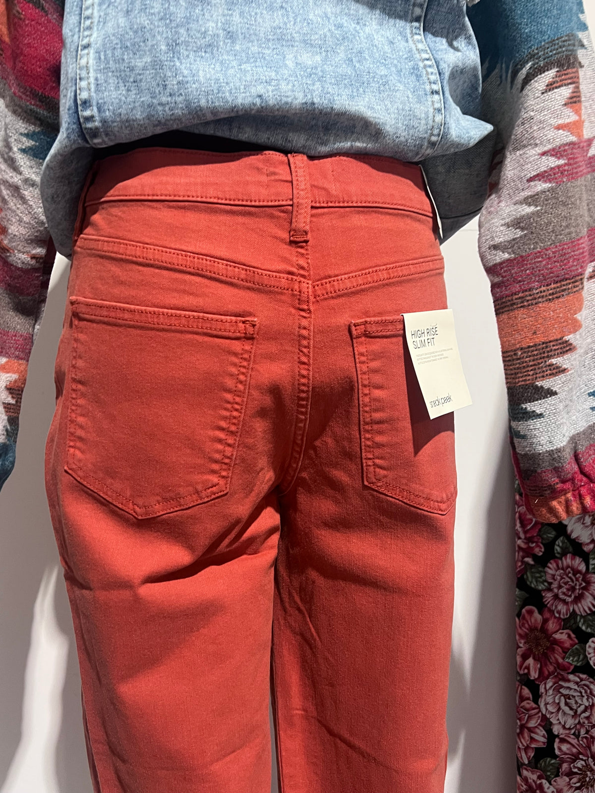 High Rise Slim Fit Jeans