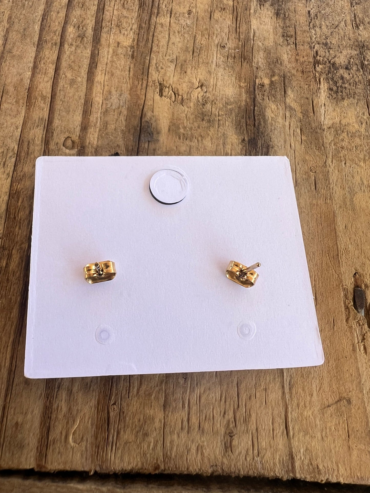 Bubble Heart Pearl Studs