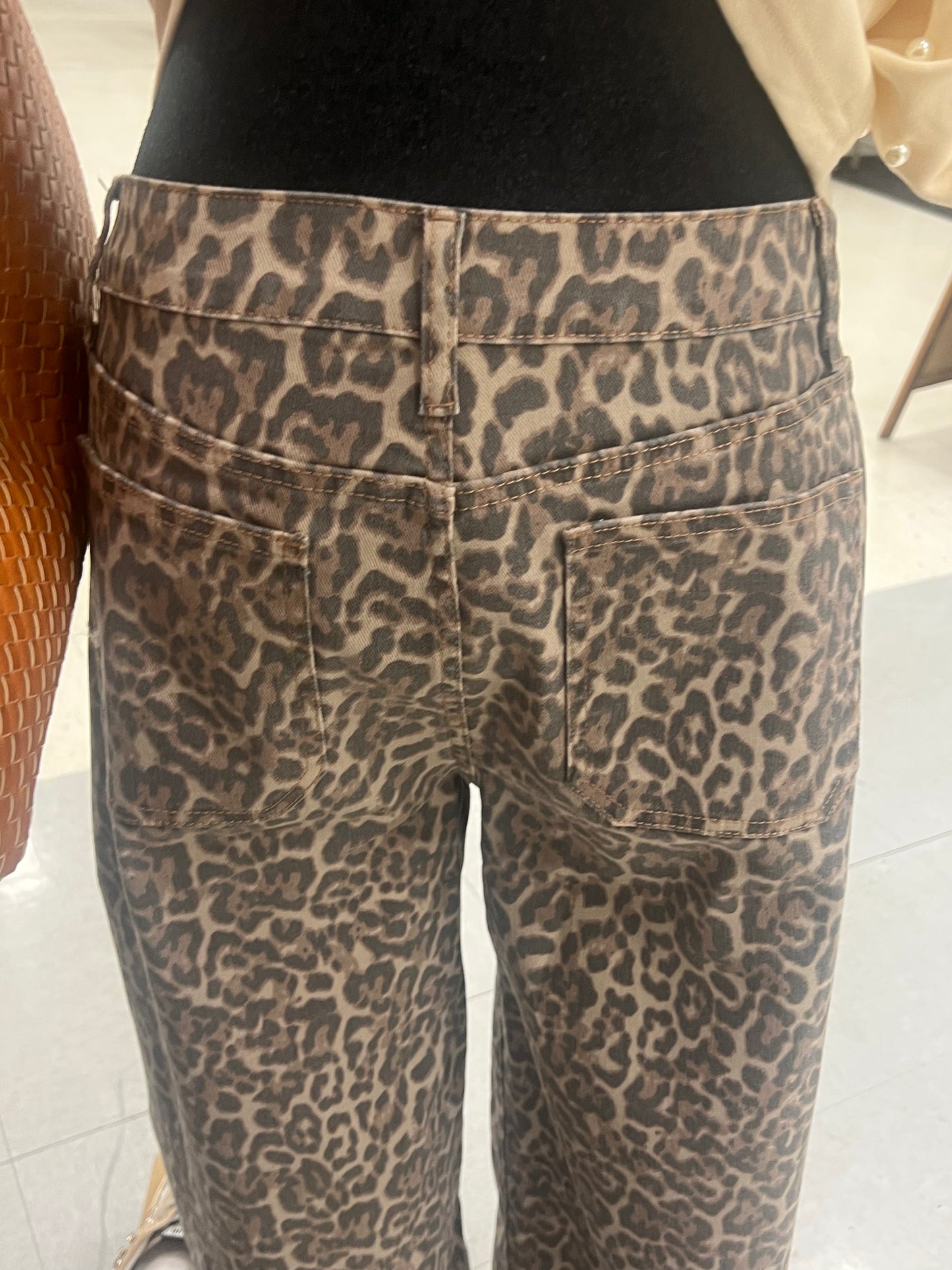 Cheetah pants