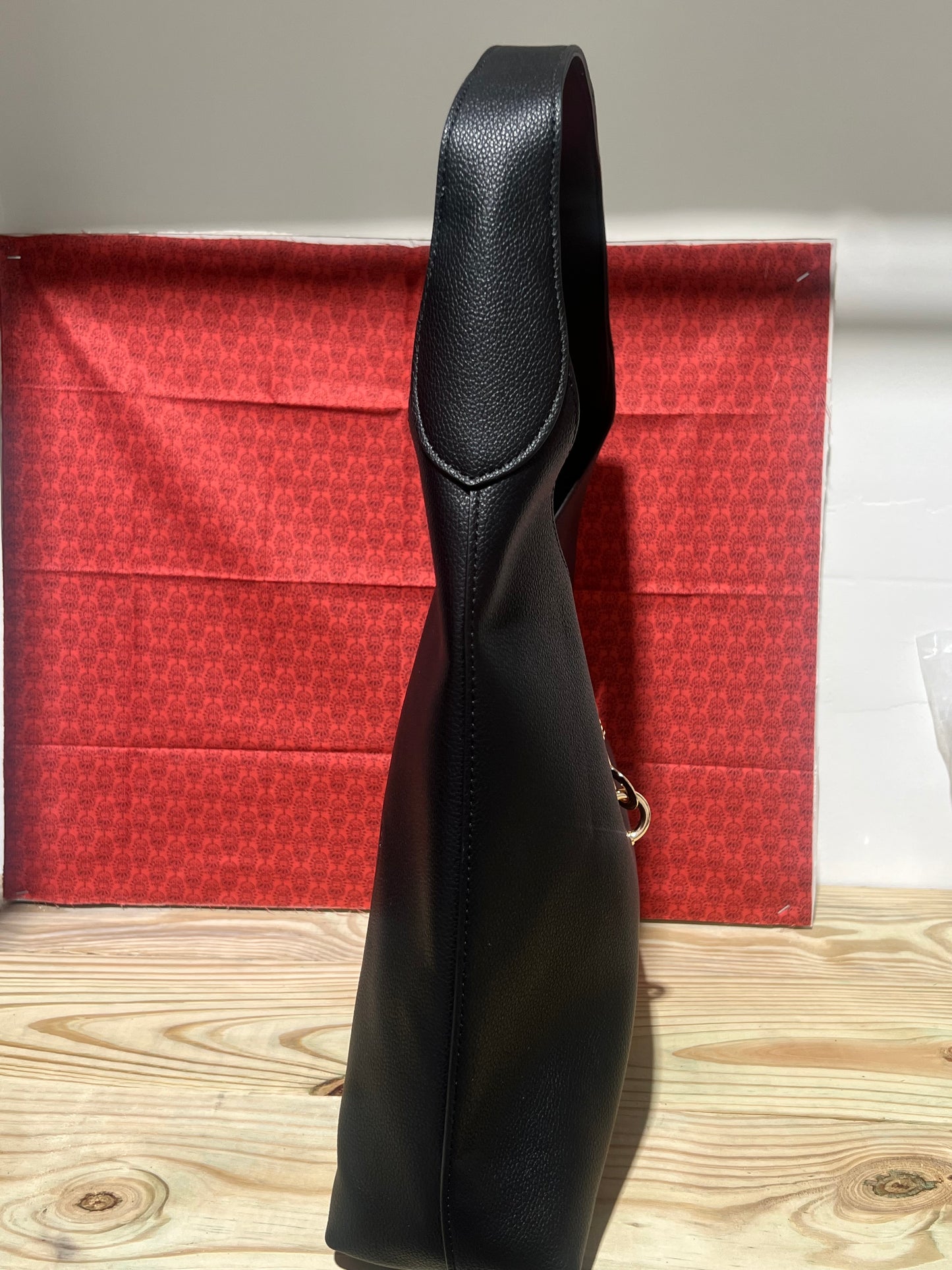 Haddie  Hobo Vegan Leather Tote