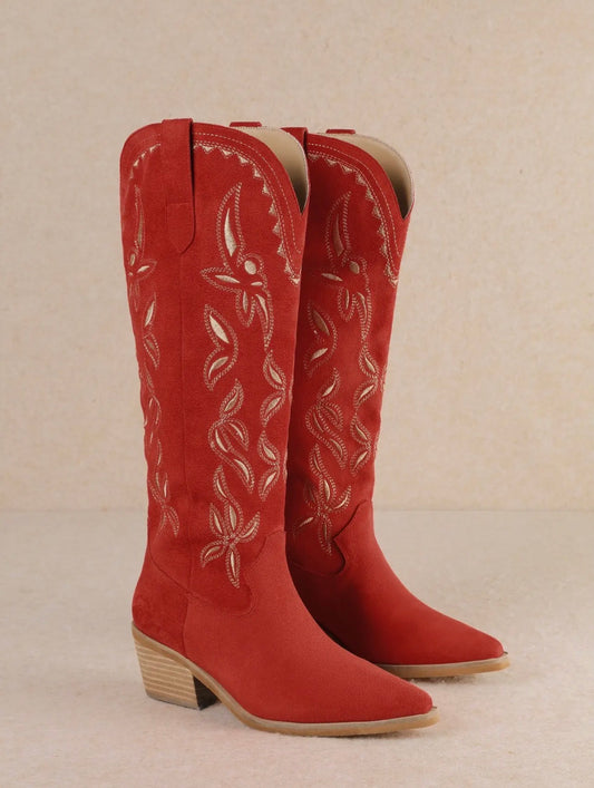 Enora Western Tall Boots