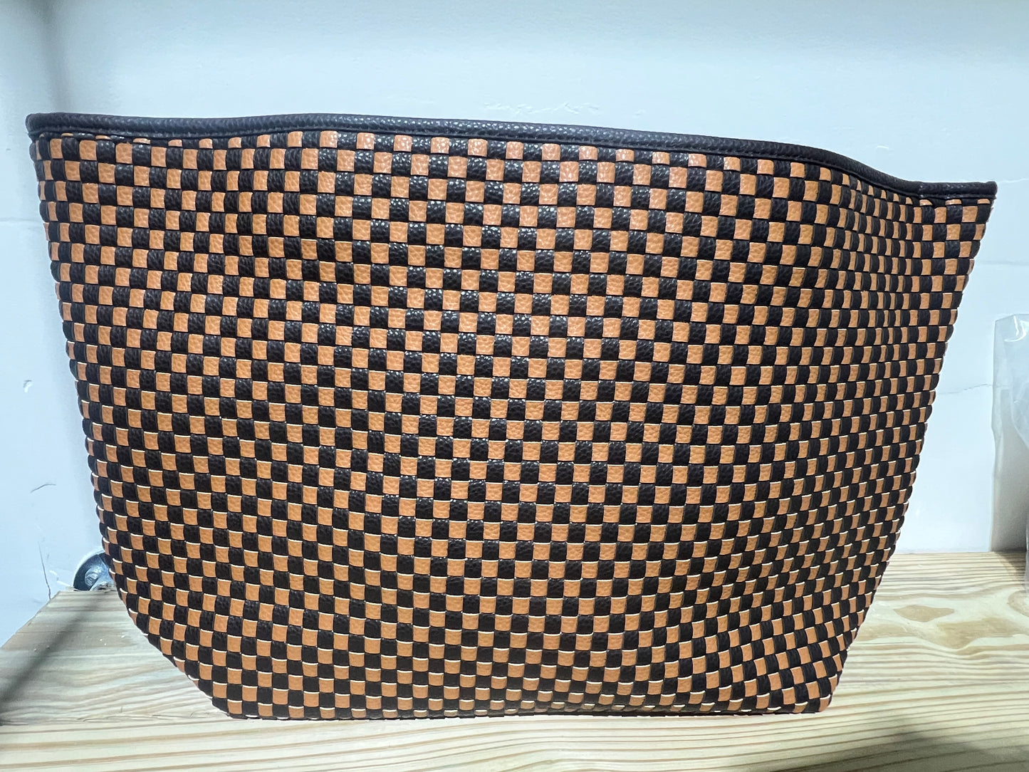 Woven Tiffany Organizer Tote Bag
