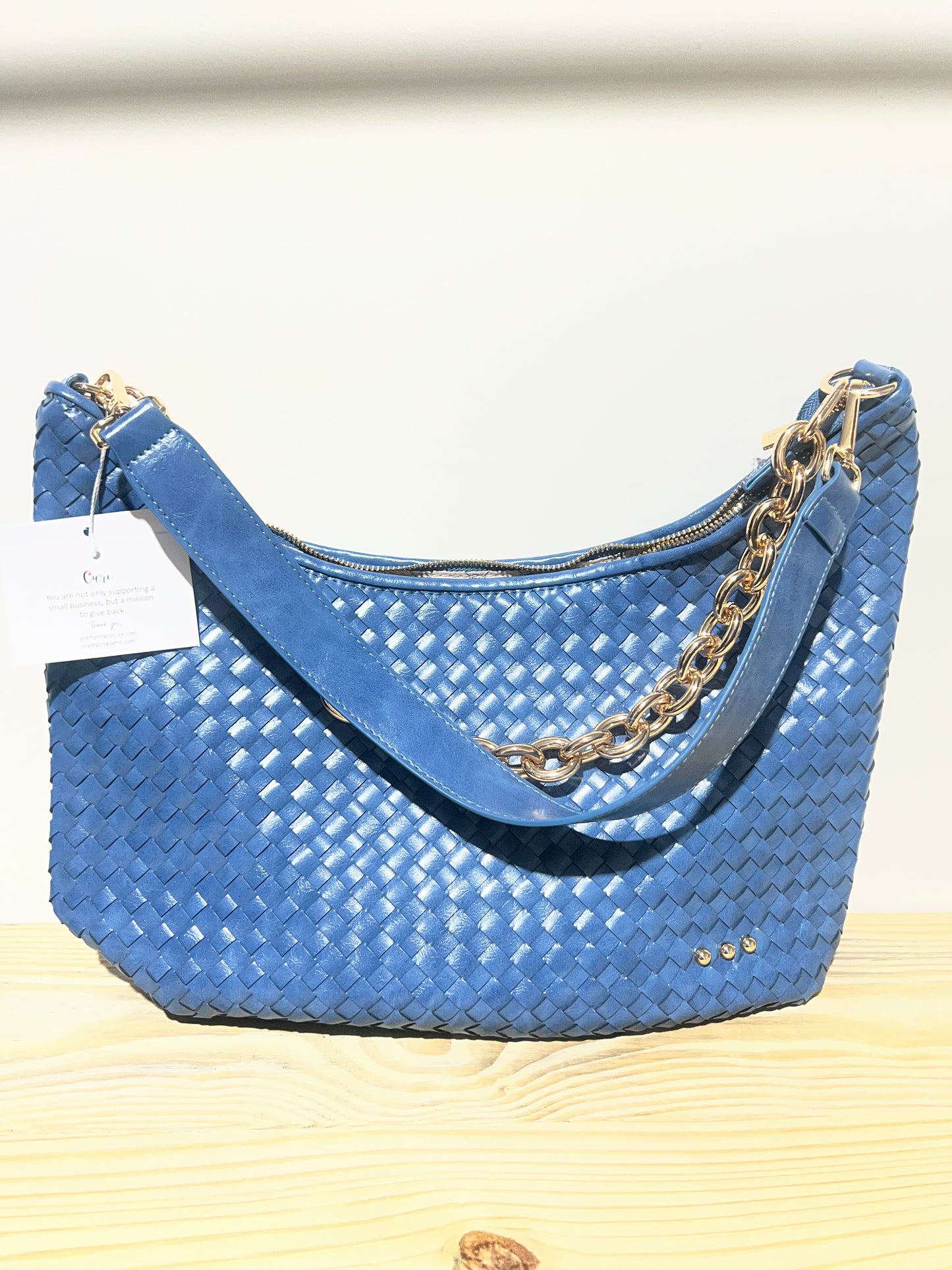 Sienna Slouchy Woven Shoulder Bag