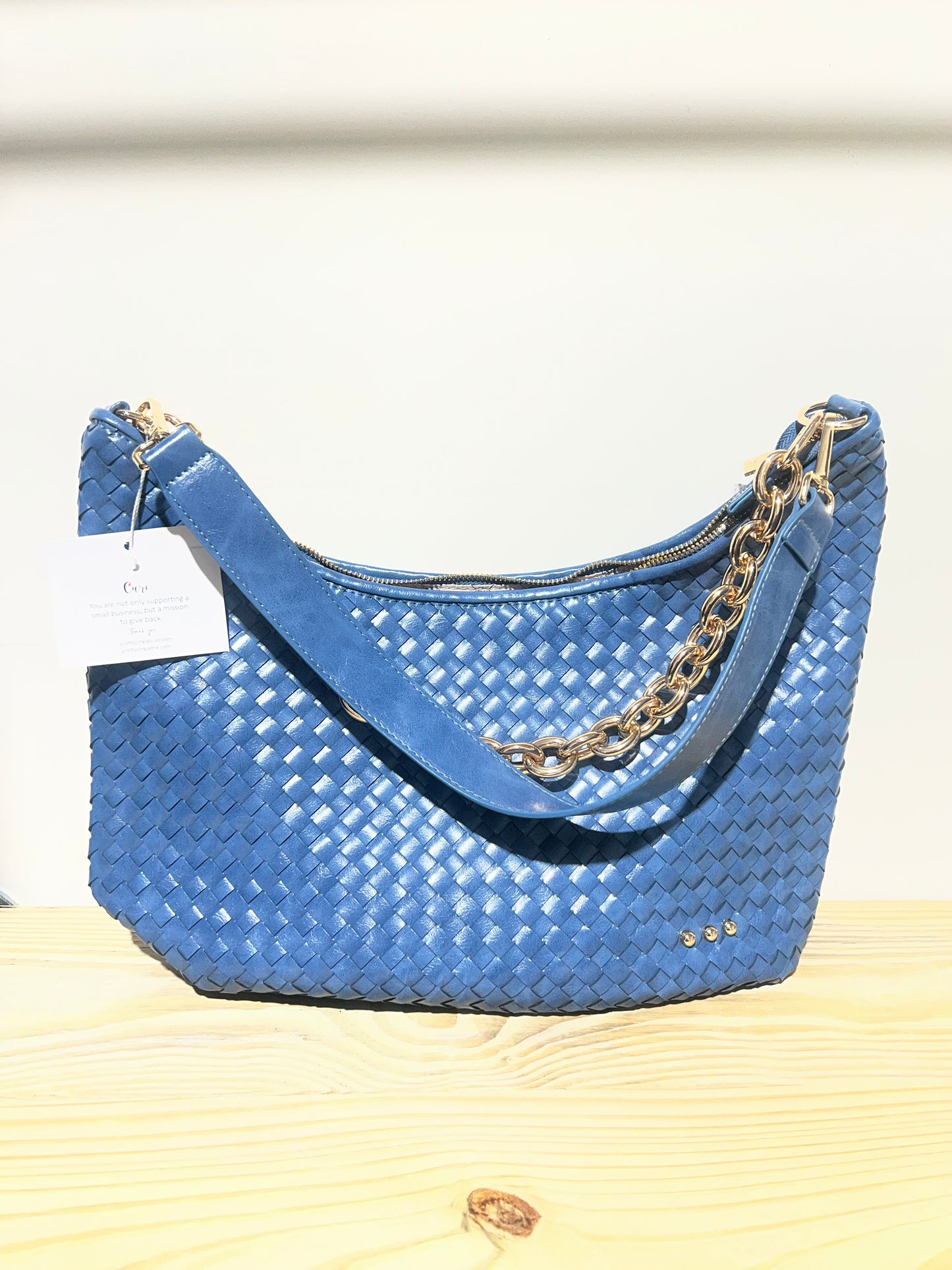 Sienna Slouchy Woven Shoulder Bag