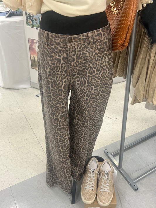 Cheetah pants