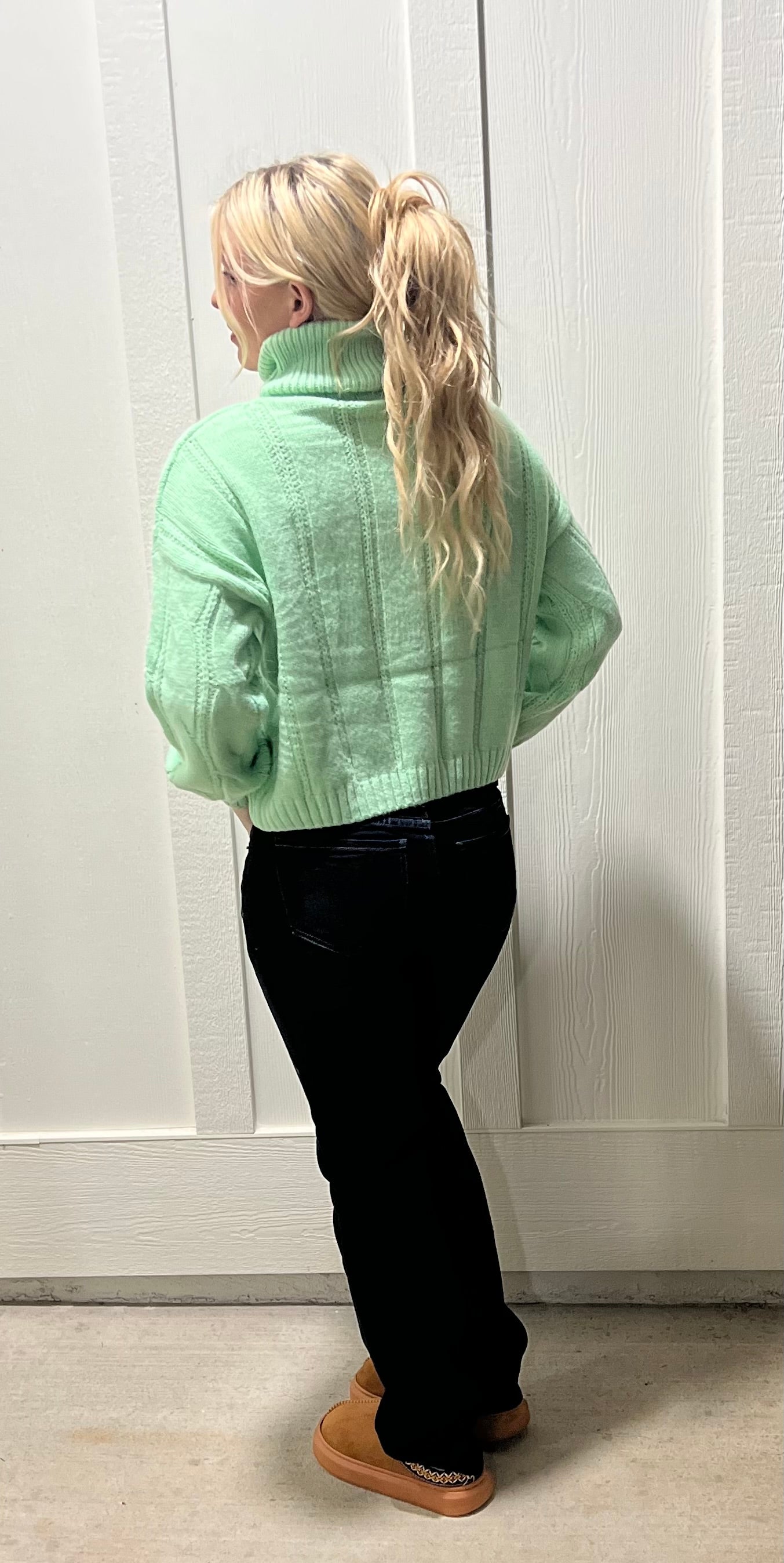 Long Sleeve Turtleneck Pullover Sweater