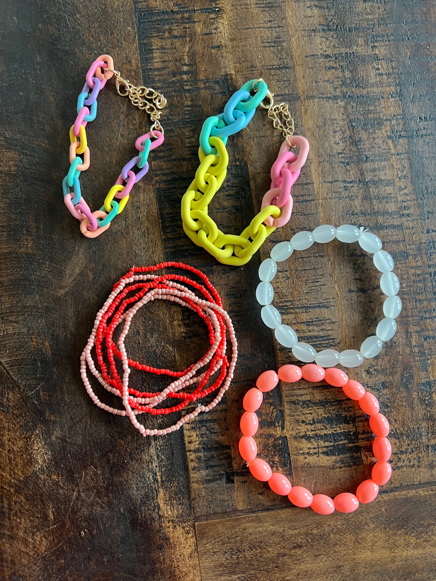Multi Color Bracelet Set