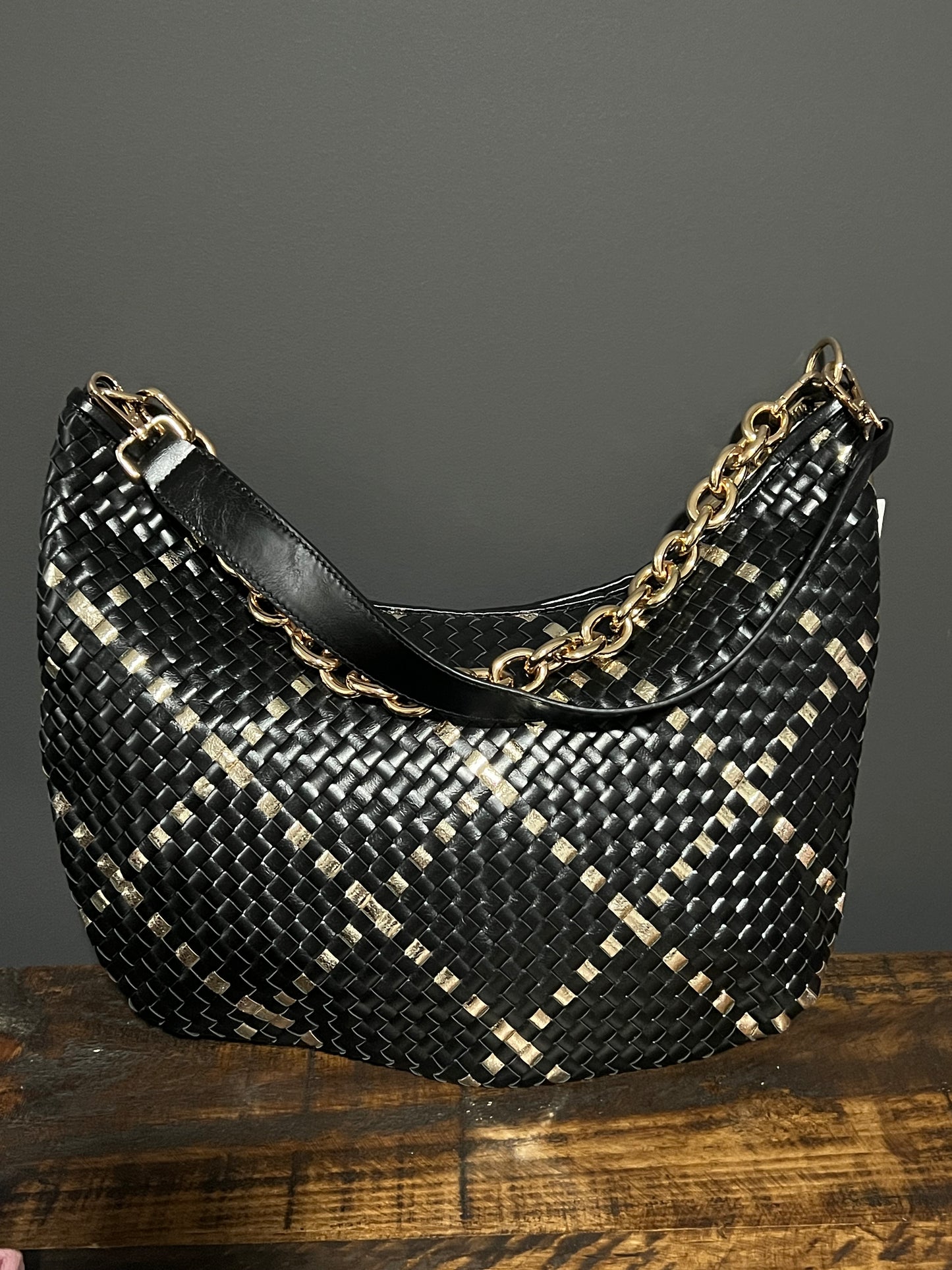 Sienna Slouchy Woven Shoulder Bag