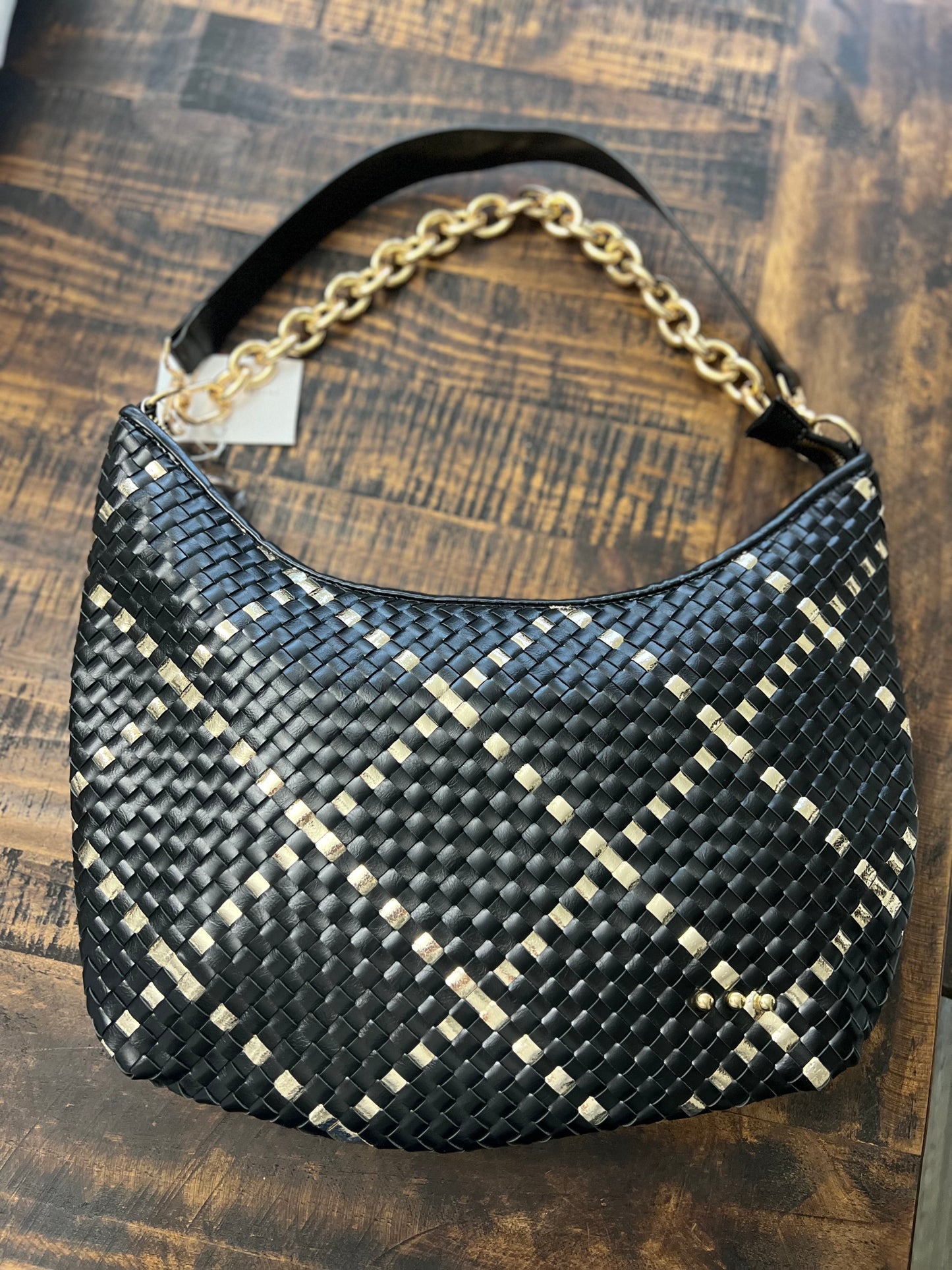Sienna Slouchy Woven Shoulder Bag