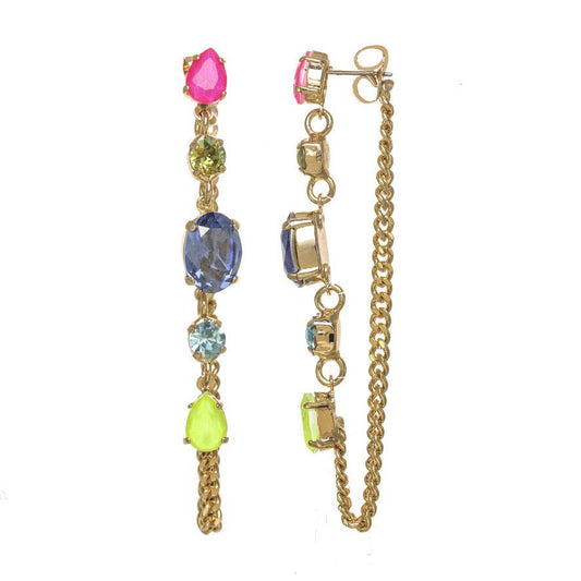 Dana Earrings in Electric
