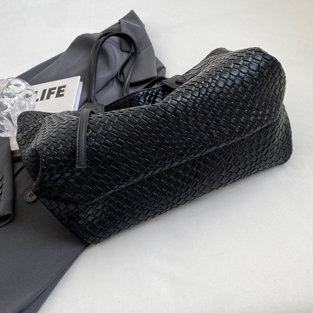 Large Capacity Woven Vintage Shoulder Tote Bag ZK3103