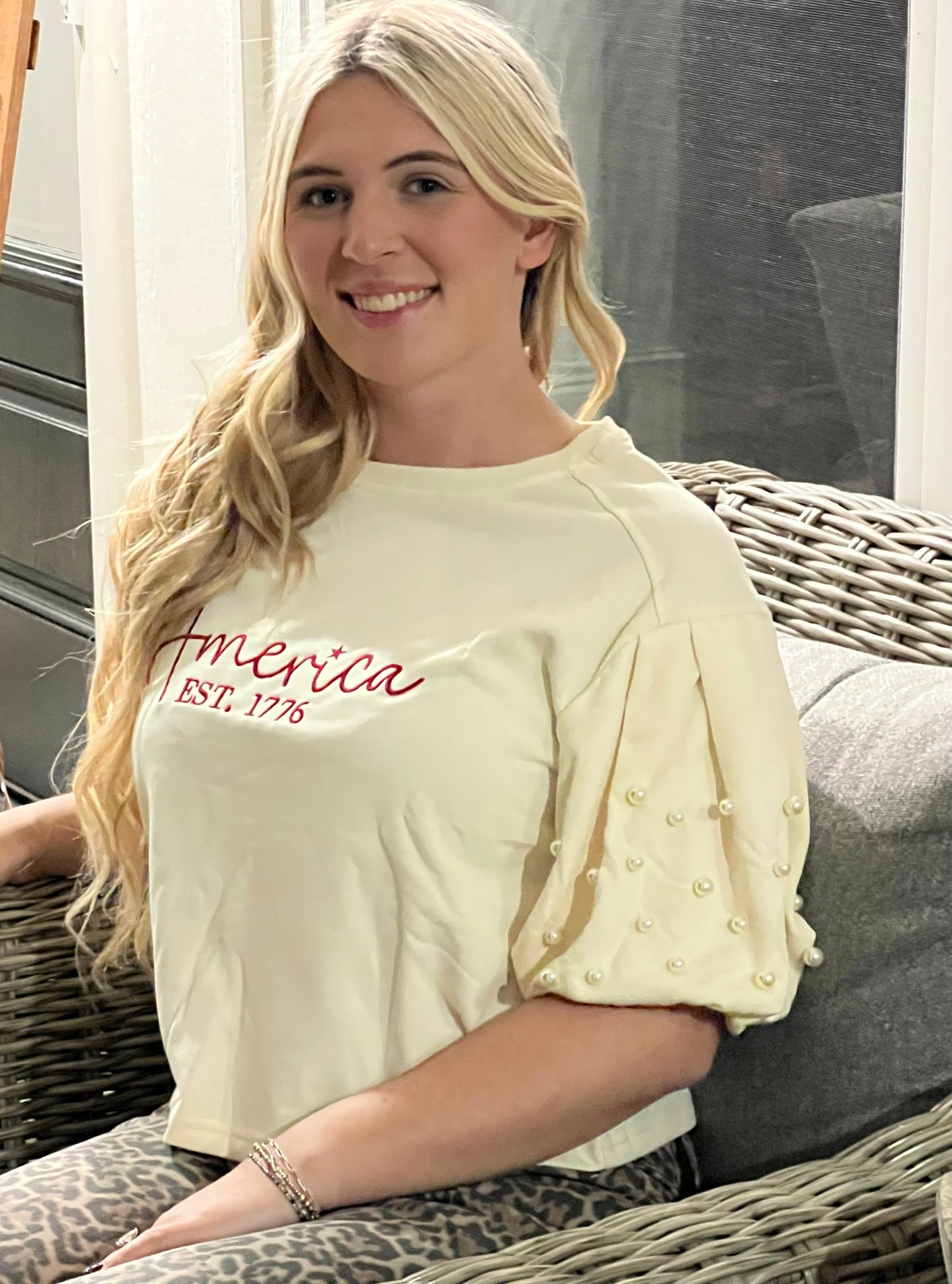 Proud To Be An American Top