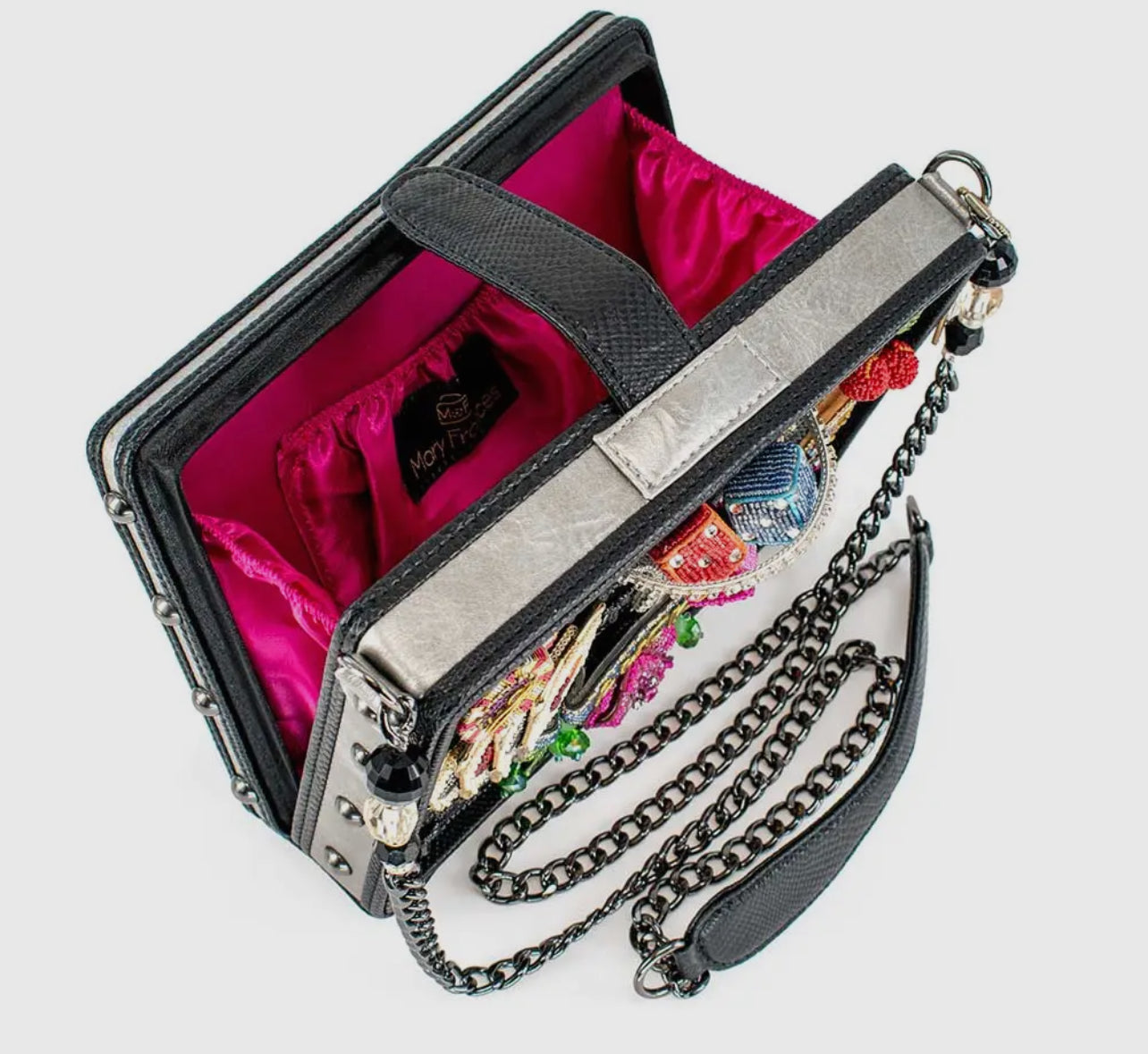 Lady Luck Beaded Gambling casino Themed Crossbody Bag
